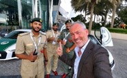 Dubai Police Meet Up at Burj Al Arab.